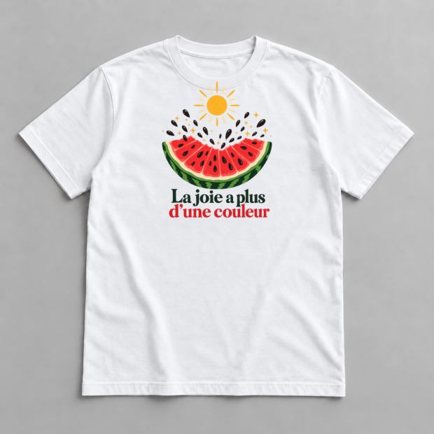 T-shirt « Pastèque en soleil »
