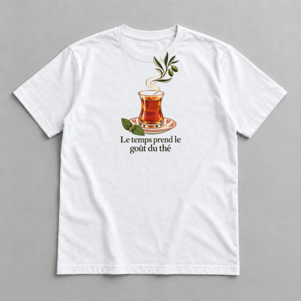 T-shirt « La tasse et le rameau »