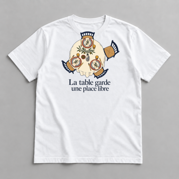 T-shirt « La place libre »