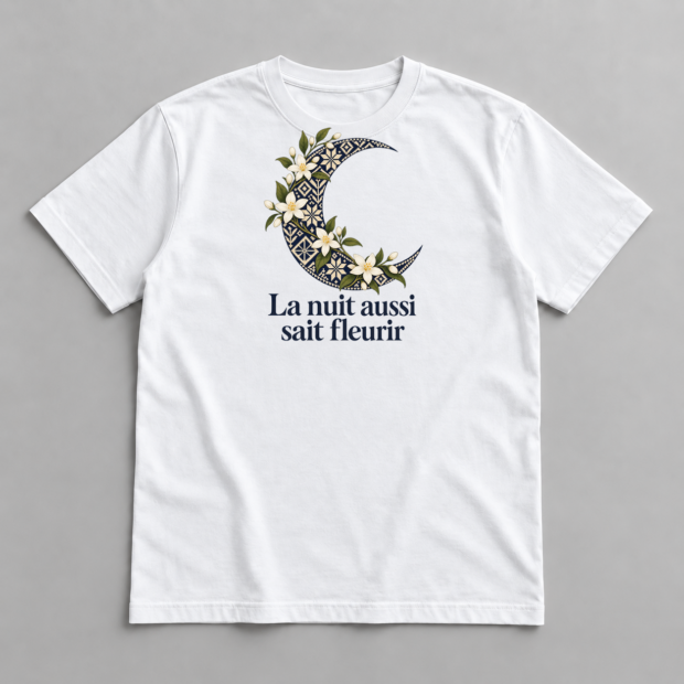 T-shirt « Floraison nocturne »