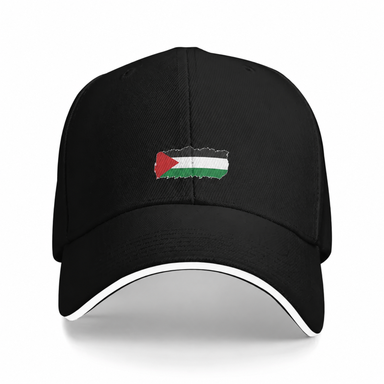Casquette ajustable Palestine avec drapeau – plusieurs coloris