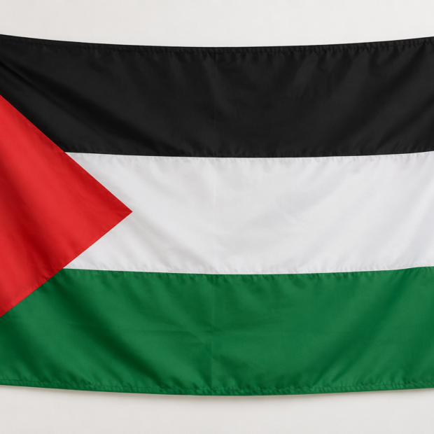 Drapeau palestinien en polyester – 60 × 90 cm ou 90 × 150 cm