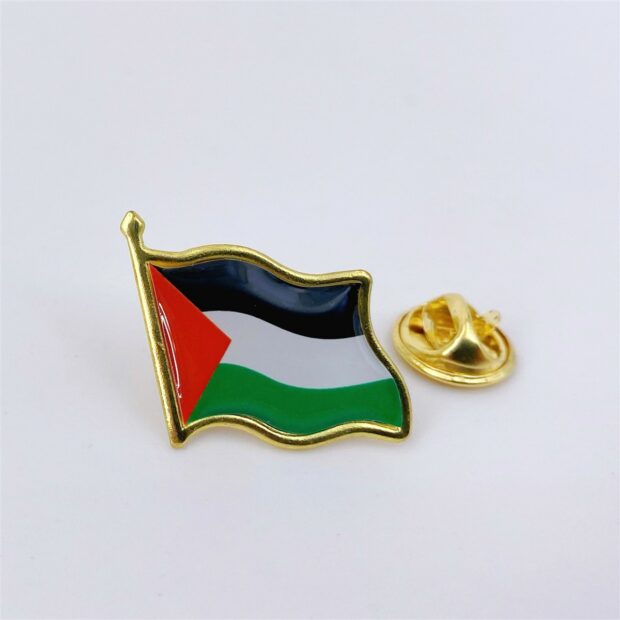 Lot de broches drapeau de la Palestine – plusieurs quantités